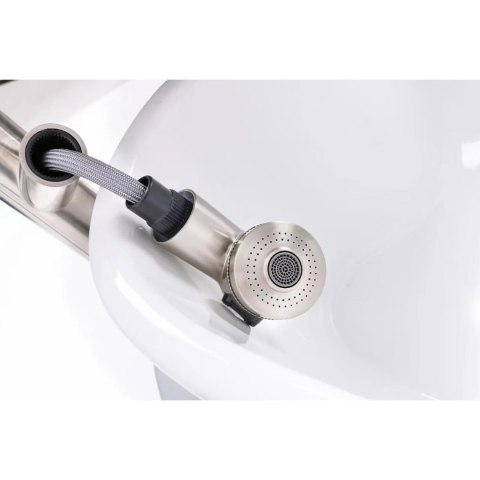 Fotel elektryczny do pedicure z podnóżkiem i brodzikiem HAVANA - szary Fotel elektryczny do pedicure z podnóżkiem i brodzikiem HAVANA - szary