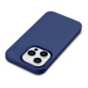 Pokrowiec etui z naturalnej skóry do iPhone 14 Pro Max MagSafe Case Leather jasno niebieski Pokrowiec etui z naturalnej skóry do iPhone 14 Pro Max MagSafe Case Leather jasno niebieski