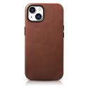 Skórzane etui iPhone 14 Plus magnetyczne z MagSafe Oil Wax Premium Leather Case brąz Skórzane etui iPhone 14 Plus magnetyczne z MagSafe Oil Wax Premium Leather Case brąz