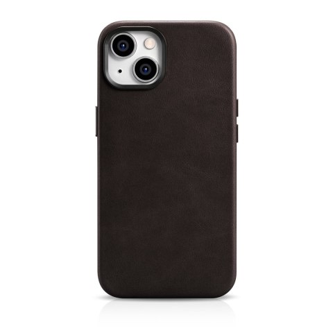 Skórzane etui iPhone 14 Plus magnetyczne z MagSafe Oil Wax Premium Leather Case ciemny brąz Skórzane etui iPhone 14 Plus magnetyczne z MagSafe Oil Wax Premium Leather Case ciemny brąz