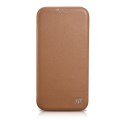 Skórzane etui iPhone 14 Plus z klapką magnetyczne MagSafe CE Premium Leather jasny brąz Skórzane etui iPhone 14 Plus z klapką magnetyczne MagSafe CE Premium Leather jasny brąz