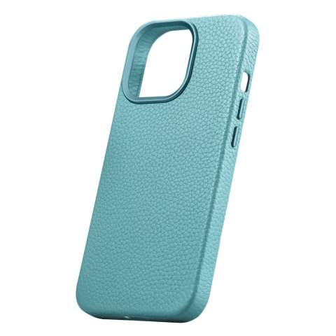 Skórzane etui iPhone 14 Pro magnetyczne z MagSafe Litchi Premium Leather Case zielony Skórzane etui iPhone 14 Pro magnetyczne z MagSafe Litchi Premium Leather Case zielony