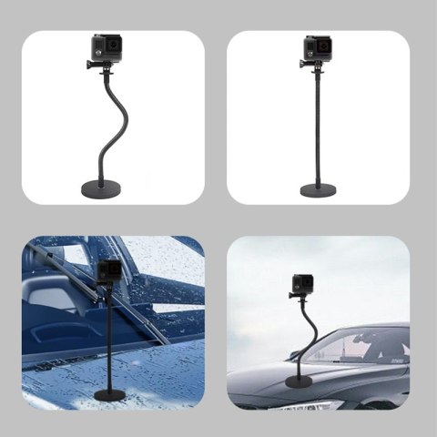 Uchwyt magnetyczny do kamer sportowych GoPro gęsia szyja 54cm Uchwyt magnetyczny do kamer sportowych GoPro gęsia szyja 54cm