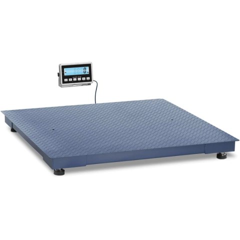 Waga platformowa magazynowa LCD 120 x 120 cm 3000 kg / 1 kg Waga platformowa magazynowa LCD 120 x 120 cm 3000 kg / 1 kg