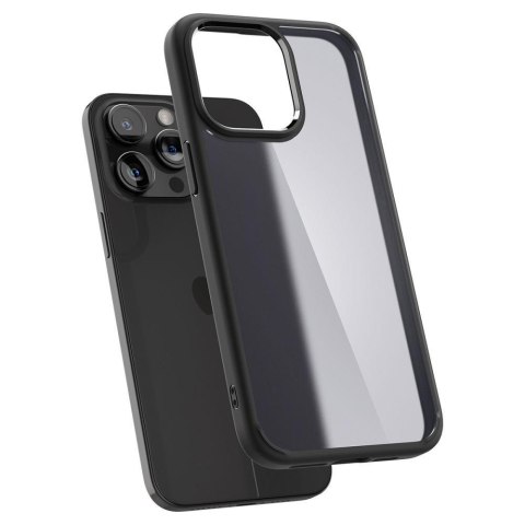 Etui Ultra Hybrid na iPhone 15 Pro Max przezroczysto-czarne Etui Ultra Hybrid na iPhone 15 Pro Max przezroczysto-czarne