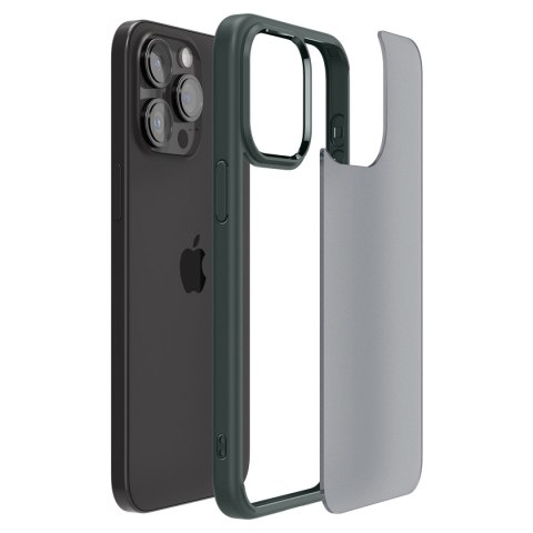 Etui Ultra Hybrid na iPhone 15 Pro ciemnozielone Etui Ultra Hybrid na iPhone 15 Pro ciemnozielone
