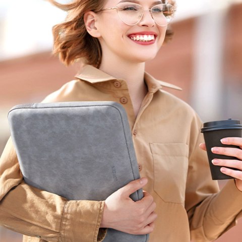 Etui pokrowiec saszetka na laptop tablet 14'' - 14.9'' szary Etui pokrowiec saszetka na laptop tablet 14'' - 14.9'' szary