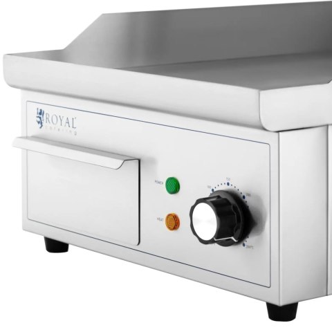 Grill elektryczny płyta grillowa gładka 35 x 38 cm 2000 W Grill elektryczny płyta grillowa gładka 35 x 38 cm 2000 W