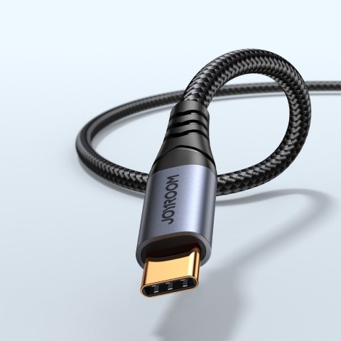 Kabel audio stereo do telefonu AUX 3.5 mm mini jack - USB-C 1.2m czarny Kabel audio stereo do telefonu AUX 3.5 mm mini jack - USB-C 1.2m czarny