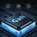 Mocna ładowarka sieciowa GaN 100W 2x USB-A 2x USB-C biała Mocna ładowarka sieciowa GaN 100W 2x USB-A 2x USB-C biała
