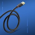 Przedłużacz przejściówka kabla USB-A 3.0 5Gb/s 0.5m czarny Przedłużacz przejściówka kabla USB-A 3.0 5Gb/s 0.5m czarny