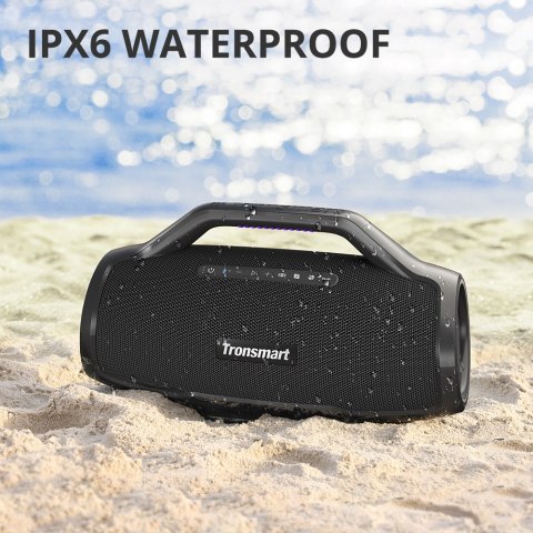 Przenośny głośnik imprezowy Bang Max 130W Bluetooth 5.3 IPX6 czarny Przenośny głośnik imprezowy Bang Max 130W Bluetooth 5.3 IPX6 czarny