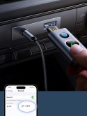 Samochodowy bezprzewodowy odbiornik nadajnik Audio USB AUX TF Card JR-CB7 szary Samochodowy bezprzewodowy odbiornik nadajnik Audio USB AUX TF Card JR-CB7 szary