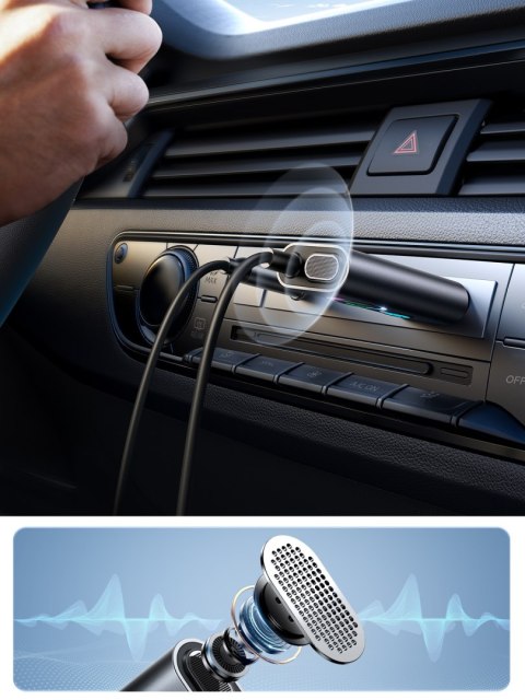 Samochodowy bezprzewodowy odbiornik nadajnik Audio USB AUX TF Card JR-CB7 szary Samochodowy bezprzewodowy odbiornik nadajnik Audio USB AUX TF Card JR-CB7 szary