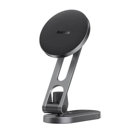 Uchwyt magnetyczny samochodowy na telefon na kokpit T-Space srebrny Uchwyt magnetyczny samochodowy na telefon na kokpit T-Space srebrny