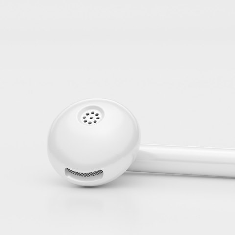 Zestaw słuchawkowy słuchawki douszne USB-C JR-EC05 białe Zestaw słuchawkowy słuchawki douszne USB-C JR-EC05 białe