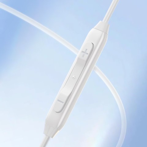 Zestaw słuchawkowy słuchawki douszne USB-C JR-EC05 białe Zestaw słuchawkowy słuchawki douszne USB-C JR-EC05 białe