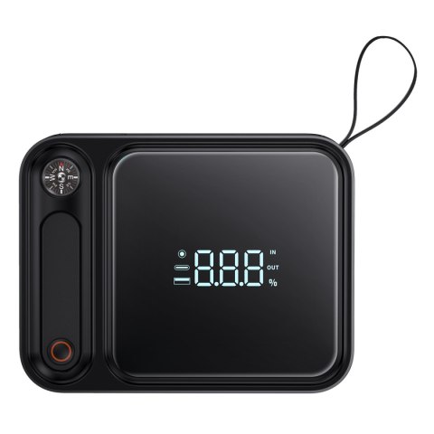 3w1 Powerbank USB USB-C Jump Starter rozruchowy do samochodu 3000A latarka czarny 3w1 Powerbank USB USB-C Jump Starter rozruchowy do samochodu 3000A latarka czarny