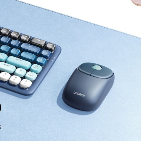 Bezprzewodowa mysz myszka do komputera MU102 FUN+ Bluetooth 2.4 GHz czarna Bezprzewodowa mysz myszka do komputera MU102 FUN+ Bluetooth 2.4 GHz czarna