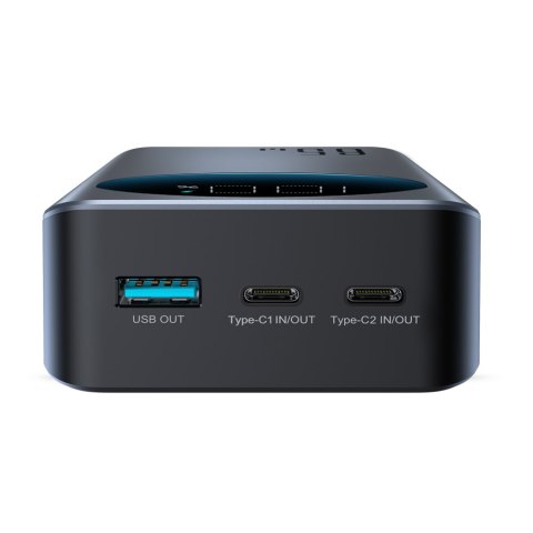 Cyfrowy powerbank 30000mAH 65W 3A USB USB-C czarny Cyfrowy powerbank 30000mAH 65W 3A USB USB-C czarny