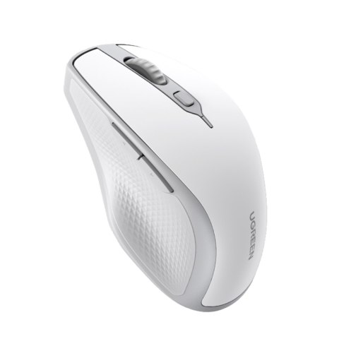 Ergonomiczna bezprzewodowa mysz myszka do komputera MU101 Bluetooth 2.4 GHz biała Ergonomiczna bezprzewodowa mysz myszka do komputera MU101 Bluetooth 2.4 GHz biała