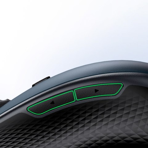 Ergonomiczna bezprzewodowa mysz myszka do komputera MU101 Bluetooth 2.4 GHz niebieska Ergonomiczna bezprzewodowa mysz myszka do komputera MU101 Bluetooth 2.4 GHz niebieska