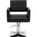 Fotel fryzjerski barberski kosmetyczny z podnóżkiem Physa CARLISLE - czarny Fotel fryzjerski barberski kosmetyczny z podnóżkiem Physa CARLISLE - czarny