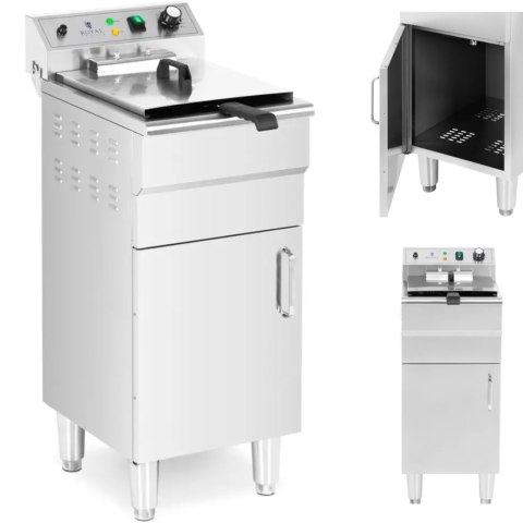 Frytownica elektryczna wolnostojąca z szafką 400 V 5000 W 13 l Frytownica elektryczna wolnostojąca z szafką 400 V 5000 W 13 l