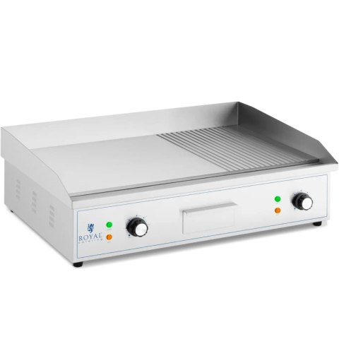 Grill elektryczny płyta grillowa gładka ryflowana 727 x 420 mm 4400 W Grill elektryczny płyta grillowa gładka ryflowana 727 x 420 mm 4400 W