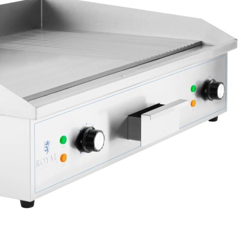 Grill elektryczny płyta grillowa gładka ryflowana 727 x 420 mm 4400 W Grill elektryczny płyta grillowa gładka ryflowana 727 x 420 mm 4400 W