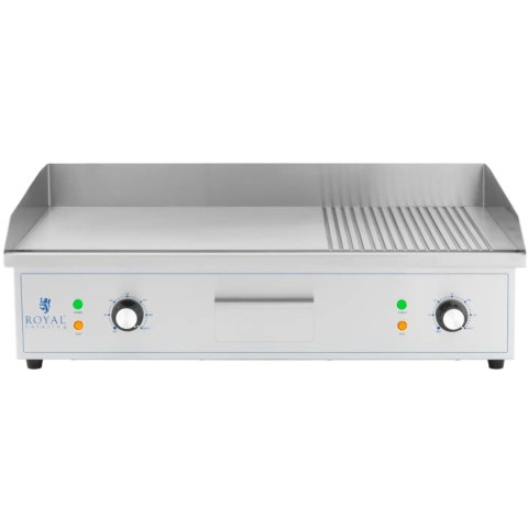 Grill elektryczny płyta grillowa gładka ryflowana 727 x 420 mm 4400 W Grill elektryczny płyta grillowa gładka ryflowana 727 x 420 mm 4400 W