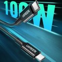 Kabel przewód USB-C do USB-C 480Mb/s 5A 2m czarny