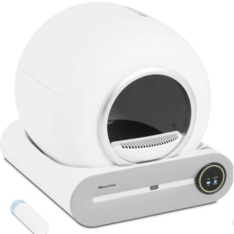 Kuweta dla kota samoczyszcząca ze sterylizacją plazmową sterowana aplikacją Kuweta dla kota samoczyszcząca ze sterylizacją plazmową sterowana aplikacją