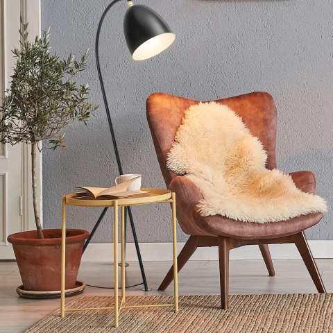 Lampa podłogowa metalowa z regulowanym kloszem E27 125 cm Lampa podłogowa metalowa z regulowanym kloszem E27 125 cm