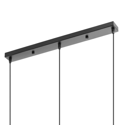 Lampa sufitowa nowoczesna 3 punktowa E27 - szklane kule Lampa sufitowa nowoczesna 3 punktowa E27 - szklane kule