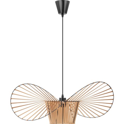 Lampa sufitowa wisząca boho 1 punktowa E27 - kapelusz Lampa sufitowa wisząca boho 1 punktowa E27 - kapelusz