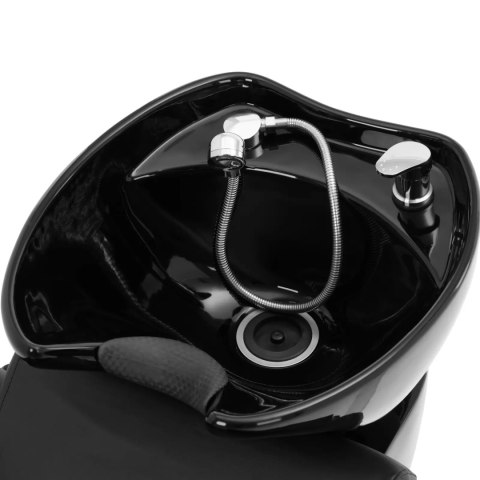 Myjka umywalka fryzjerska z fotelem Physa CARDITO czarna Myjka umywalka fryzjerska z fotelem Physa CARDITO czarna