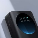 Powerbank z latarką 30W 30000mAh + kabel USB-A - USB-C 25cm czarny Powerbank z latarką 30W 30000mAh + kabel USB-A - USB-C 25cm czarny