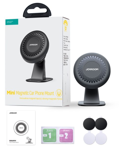 Uchwyt magnetyczny do telefonu magnetyczny na kokpit deskę rozdzielczą ciemnoszary Uchwyt magnetyczny do telefonu magnetyczny na kokpit deskę rozdzielczą ciemnoszary