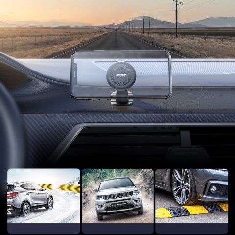 Uchwyt magnetyczny do telefonu magnetyczny na kokpit deskę rozdzielczą ciemnoszary Uchwyt magnetyczny do telefonu magnetyczny na kokpit deskę rozdzielczą ciemnoszary