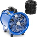Wentylator dmuchawa przemysłowa budowlana z wężem 10 m 2700 m3/h śr. 280 mm Wentylator dmuchawa przemysłowa budowlana z wężem 10 m 2700 m3/h śr. 280 mm