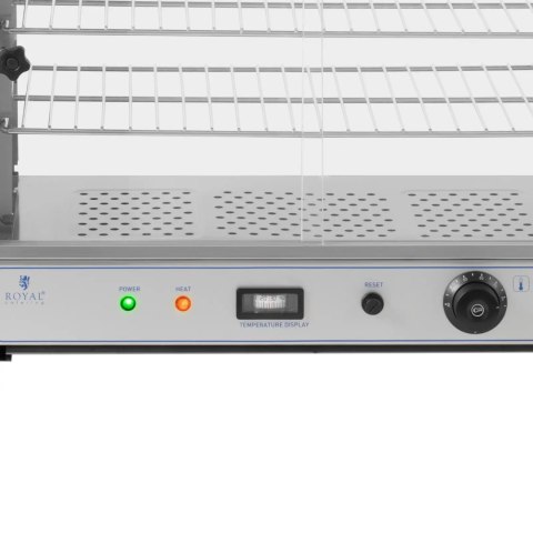 Witryna grzewcza ekspozycyjna do potraw 3 półki 1000 W Witryna grzewcza ekspozycyjna do potraw 3 półki 1000 W