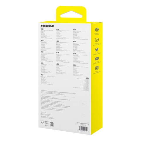 6w1 HUB Adapter USB-C do USB-A / USB-C / PD / HDMI / RJ-45 czarny 6w1 HUB Adapter USB-C do USB-A / USB-C / PD / HDMI / RJ-45 czarny