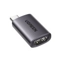 Adapter przejściówka obrazu Video USB-C na HDMI 4K szary Adapter przejściówka obrazu Video USB-C na HDMI 4K szary