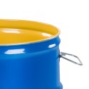 Beczka stalowa OH 100L zdejmowane wieko korki 2 i 3/4 wnętrze lakierowane - niebieska Beczka stalowa OH 100L zdejmowane wieko korki 2 i 3/4 wnętrze lakierowane - niebieska