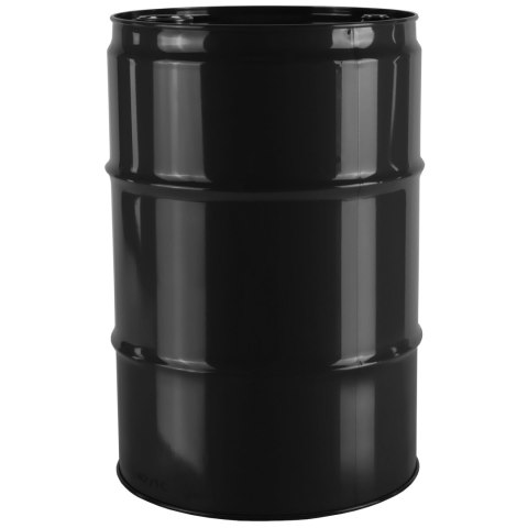 Beczka stalowa metalowa TH 60L korki 2 i 3/4 - CZARNA Beczka stalowa metalowa TH 60L korki 2 i 3/4 - CZARNA