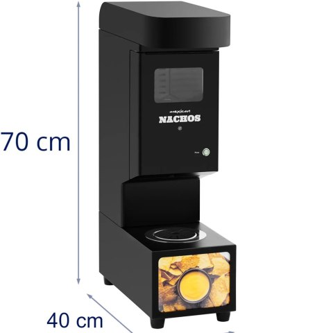 Dozownik sosów do nachos z podgrzewaczem 4.8 l 55-80 C Dozownik sosów do nachos z podgrzewaczem 4.8 l 55-80 C