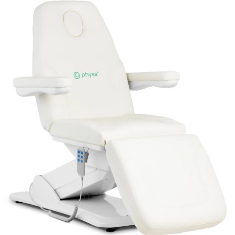 Fotel kosmetyczny do masażu tatuażu SPA 150 kg BITONTO - biały Fotel kosmetyczny do masażu tatuażu SPA 150 kg BITONTO - biały