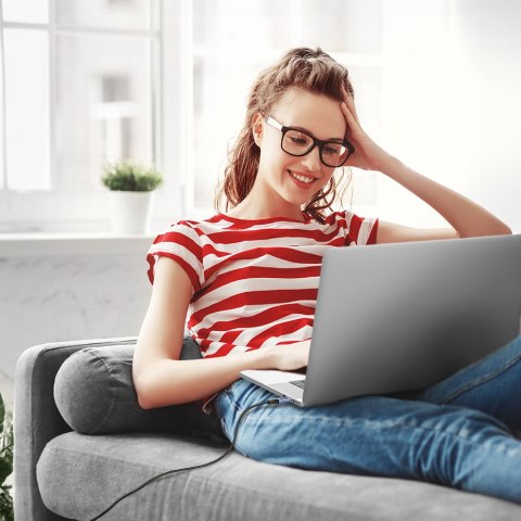 Kabel przewód USB-C PD w oplocie 240W 5A 480Mb/s 1m czarno szary