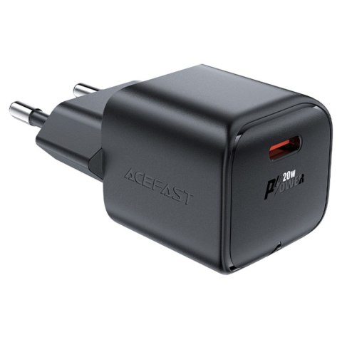Mini Ładowarka sieciowa GaN PD 20W USB-C czarna Mini Ładowarka sieciowa GaN PD 20W USB-C czarna
